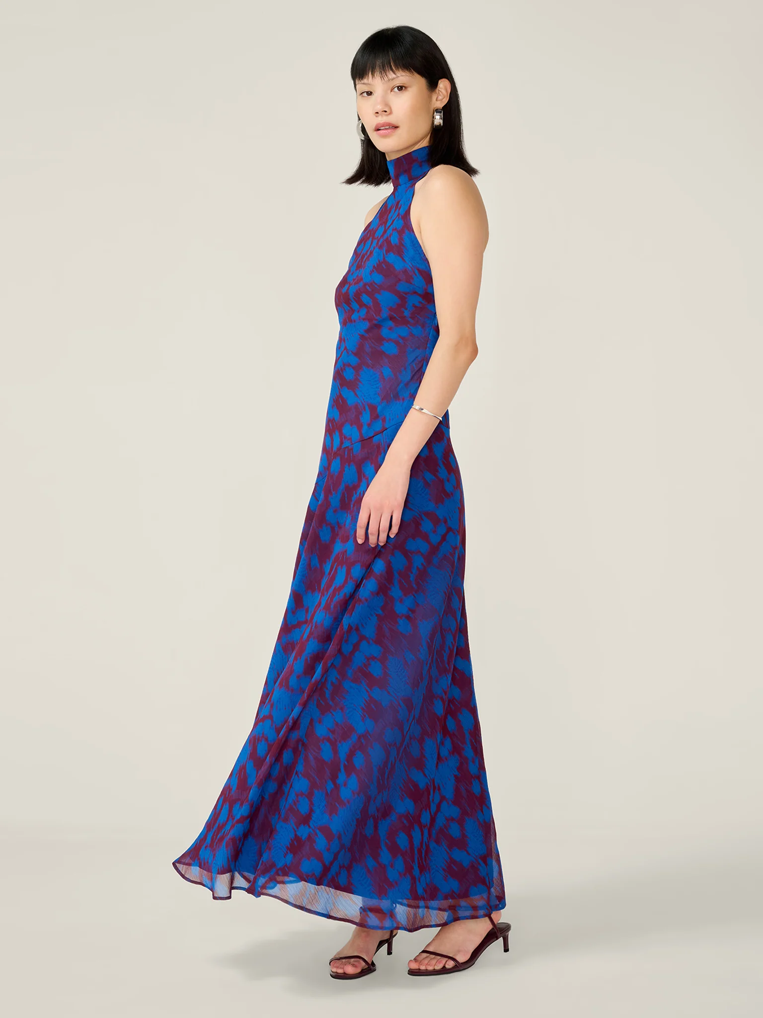Elsie Dress in Wild Fern Print